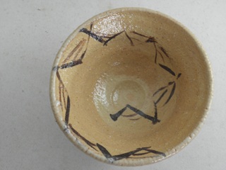 eg-3  唐津抹茶茶碗    文部大臣奨励賞受賞作家 荒川明作　木箱付き こだわりのギフト 還暦祝い などの贈り物に最適  無料ラッピング　 の画像