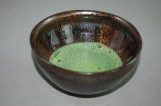 chku-2　流金天目　抹茶茶碗　　文部大臣奨励賞受賞作家　荒川明作 木箱付きの画像