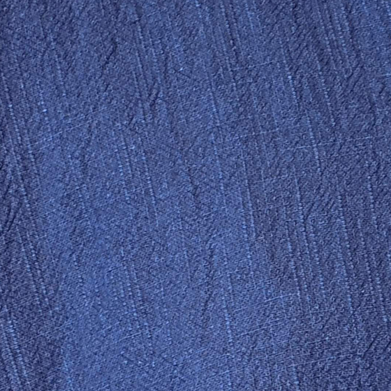 【備後絣】藍染め　ロングフレアーシャツ　濃紺スラブ 再入荷の画像