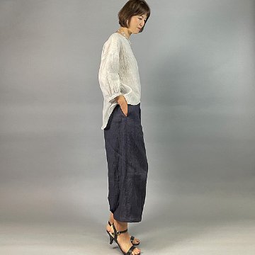 【近江麻】ラウンドプルオーバー　ヘアラインの画像
