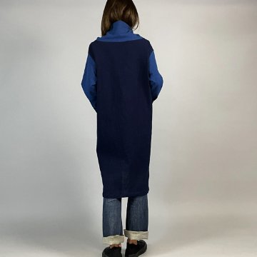 【備後絣】オフタートルミックスチュニックの画像