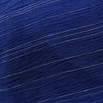 【近江ちぢみ】たすきワンピース 青縞の画像