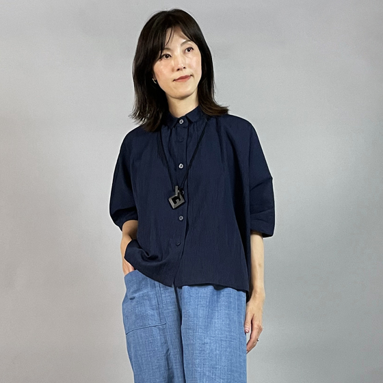 トップス/ブラウス/備後絣｜工房 徳元 TOKUGEN ONLINE SHOP