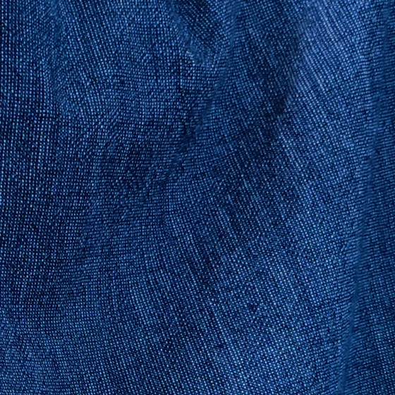 【備後絣】藍染め　インフィニティ・ケープコート　厚地ダンガリー　紺画像