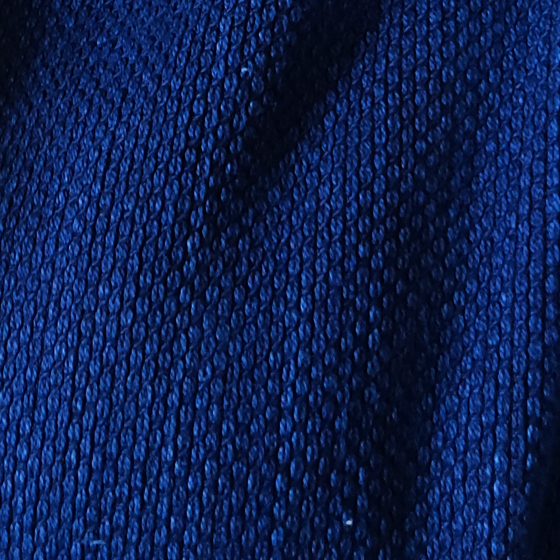 【備後絣】藍染め　刺し織コクーンコート画像