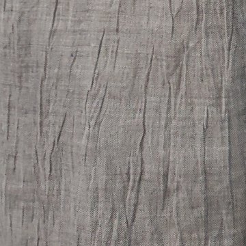 【近江の麻】ちぢみ　タックワイドパンツ　グレー　麻100％の画像