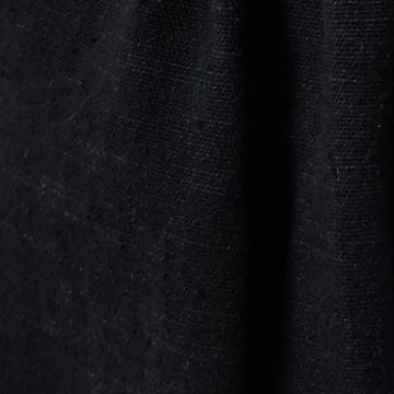 【遠州綿紬】綿麻ストレートパンツ　あらし濃紺　　の画像