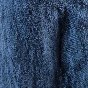 【遠州織物】麻100％　リボンベルト付きワンピース の画像