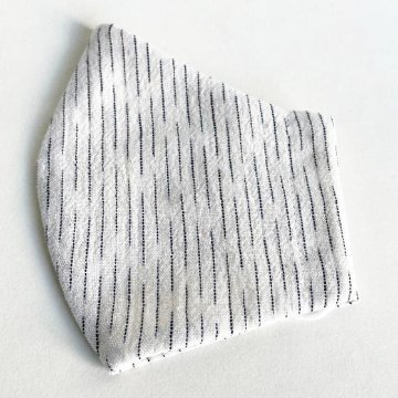 【備後絣】藍染マスク　楊柳サマーの画像