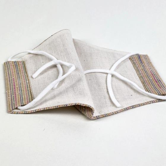 【遠州綿紬】マスク なな色パステルの画像