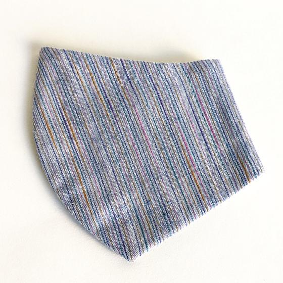 【遠州綿紬】マスク なな色パステルの画像