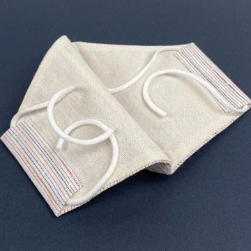 【遠州綿紬】マスク なな色パステルの画像