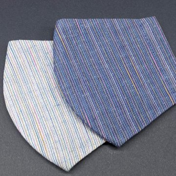 【遠州綿紬】マスク なな色パステルの画像