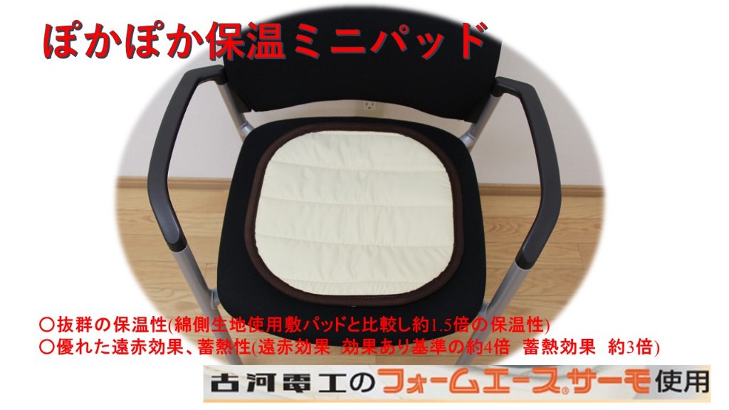 フォームエース®サーモぽかぽか保温ミニパッドの画像