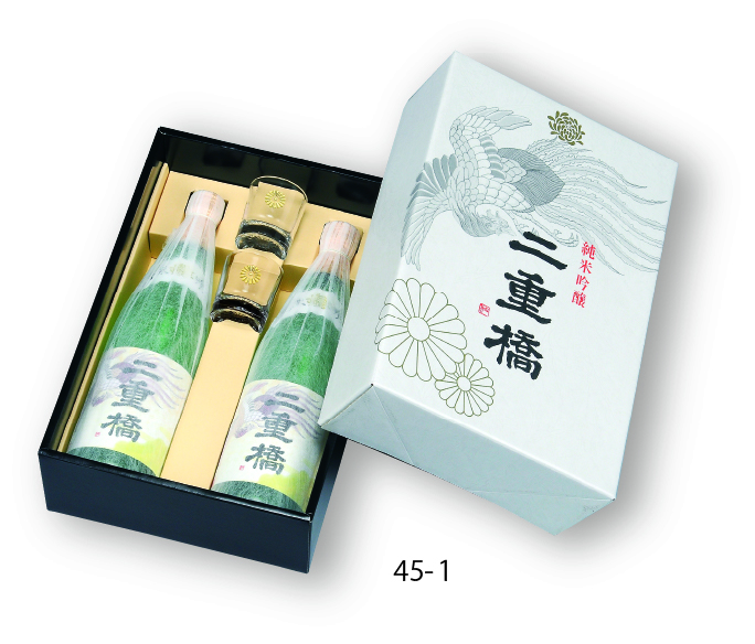 純米吟醸酒「二重橋」　（菊紋入り）画像