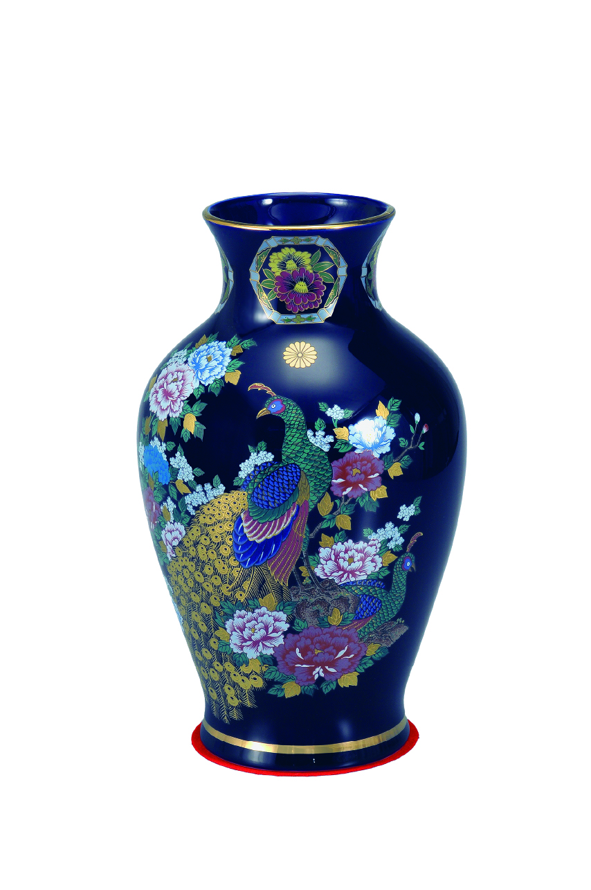 ー品販売  美濃焼花瓶（菊紋入り）｜東京叙勲-叙勲・褒章の菊紋入り記念品販売 工芸品