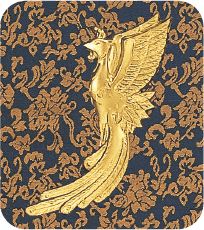特選 オリジナル高級鳳凰付 勲記・勲章額FK-1　褒章の記・褒章額FK-11　（菊紋入り）の画像