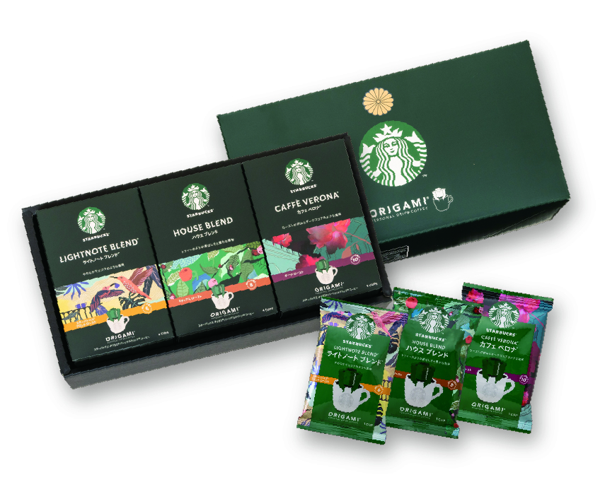 スターバックスコーヒーギフト（菊紋入り）の画像