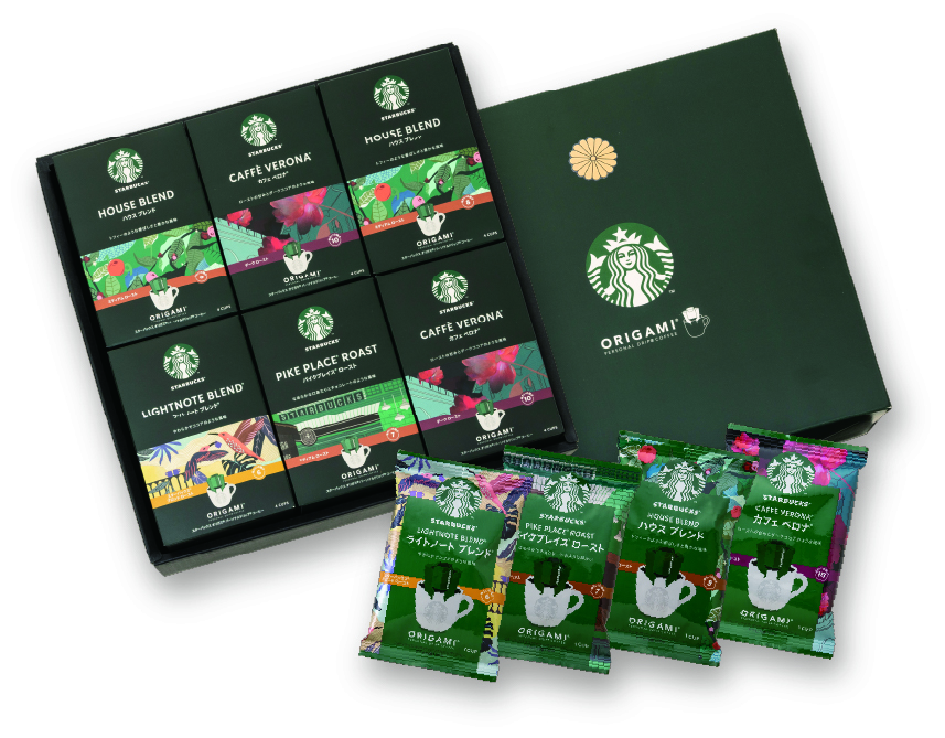 スターバックスコーヒーギフト（菊紋入り）の画像