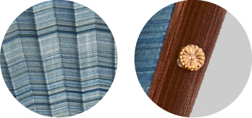 伊場仙　扇子（菊紋入り）の画像