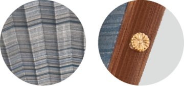 伊場仙　扇子（菊紋入り）の画像