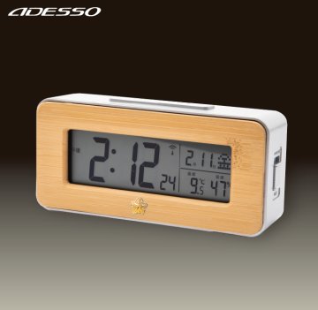 アデッソ電波時計(消防マーク入り)の画像