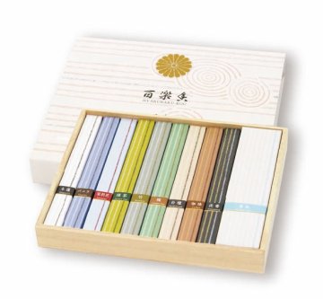 お線香詰め合わせ（菊紋入り）の画像
