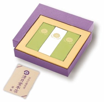 清月堂本店 姫羊羹　法要・法事用　(菊紋入り)の画像