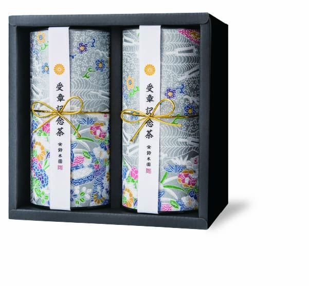 鈴木園　特選お茶 玉露・煎茶セット 法要・法事用（菊紋入り）の画像