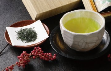 鈴木園　特選お茶 玉露・煎茶セット 法要・法事用（菊紋入り）の画像