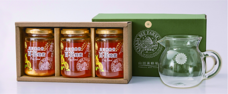 山田養蜂場 世界の蜂蜜（菊紋入り）の画像