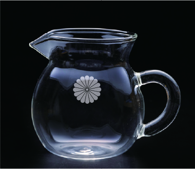 茶海縦型（菊紋入り）の画像