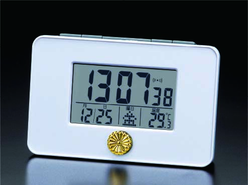 電波時計 （菊紋入り）｜東京叙勲-叙勲・褒章の菊紋入り記念品販売