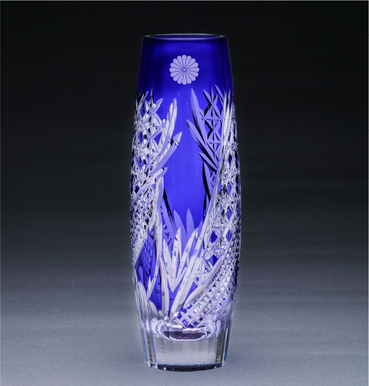 カガミクリスタル（菊紋入り）｜東京叙勲-叙勲・褒章の菊紋入り記念品販売