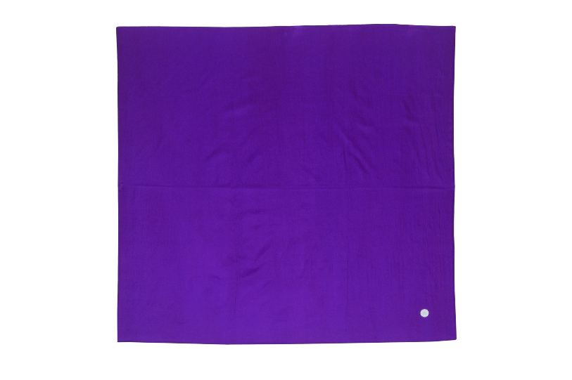 風呂敷　紫　（菊紋入り）画像