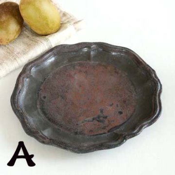 フリル丸平皿（S）の画像