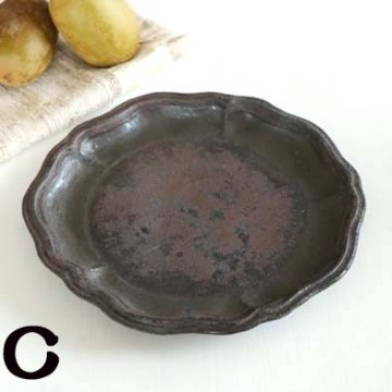 フリル丸平皿（S）の画像
