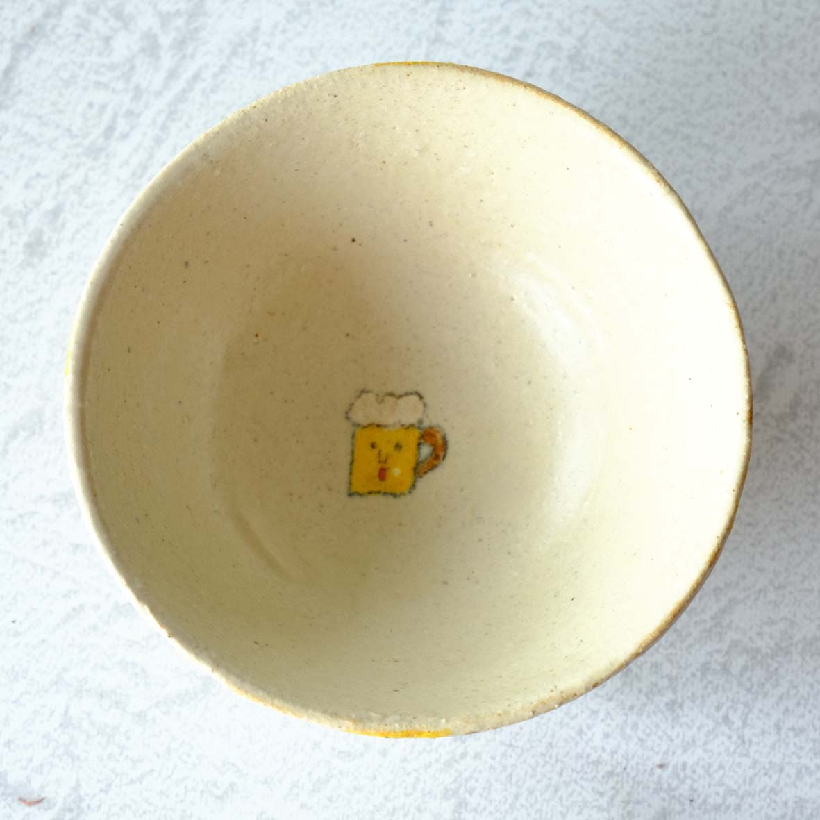 ビールくんお茶碗の画像