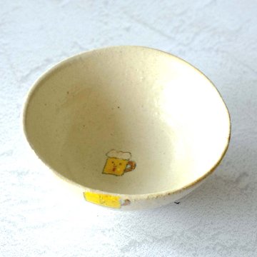 ビールくんお茶碗の画像