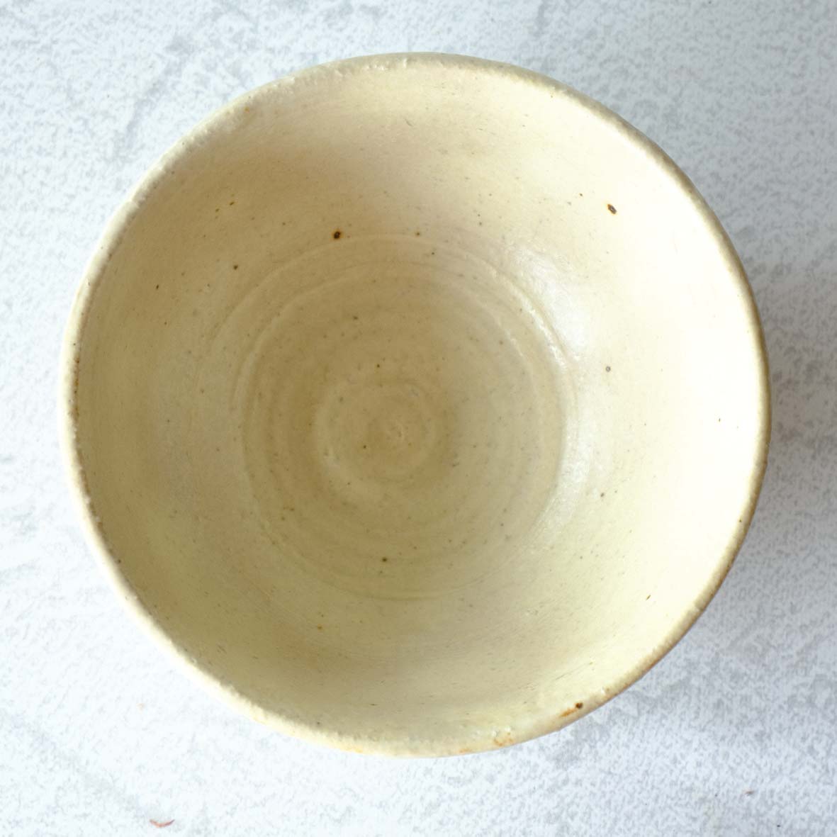 キイロ水玉お茶碗の画像