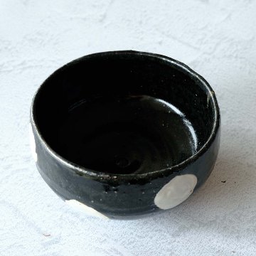 クロ×白水玉碗の画像