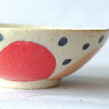 花柄丸鉢の画像