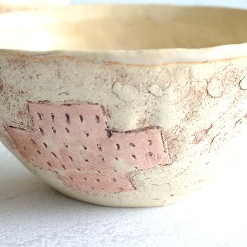 Pinkのクロス鉢の画像