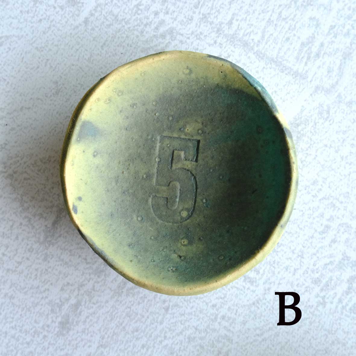 blue豆皿の画像