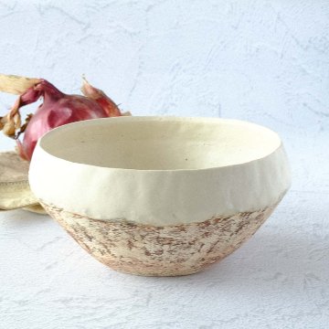 ちゃーさん　新品　陶器　陶芸作家　リム鉢3個　199 黒釉/鎬リムボウル/M | 醇窯(じゅんよう) | 糸島くらし×ここのき