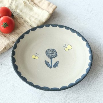 【新品】黒川登紀子　プレート④ 通販】若手陶芸アーティストの店 陶工房