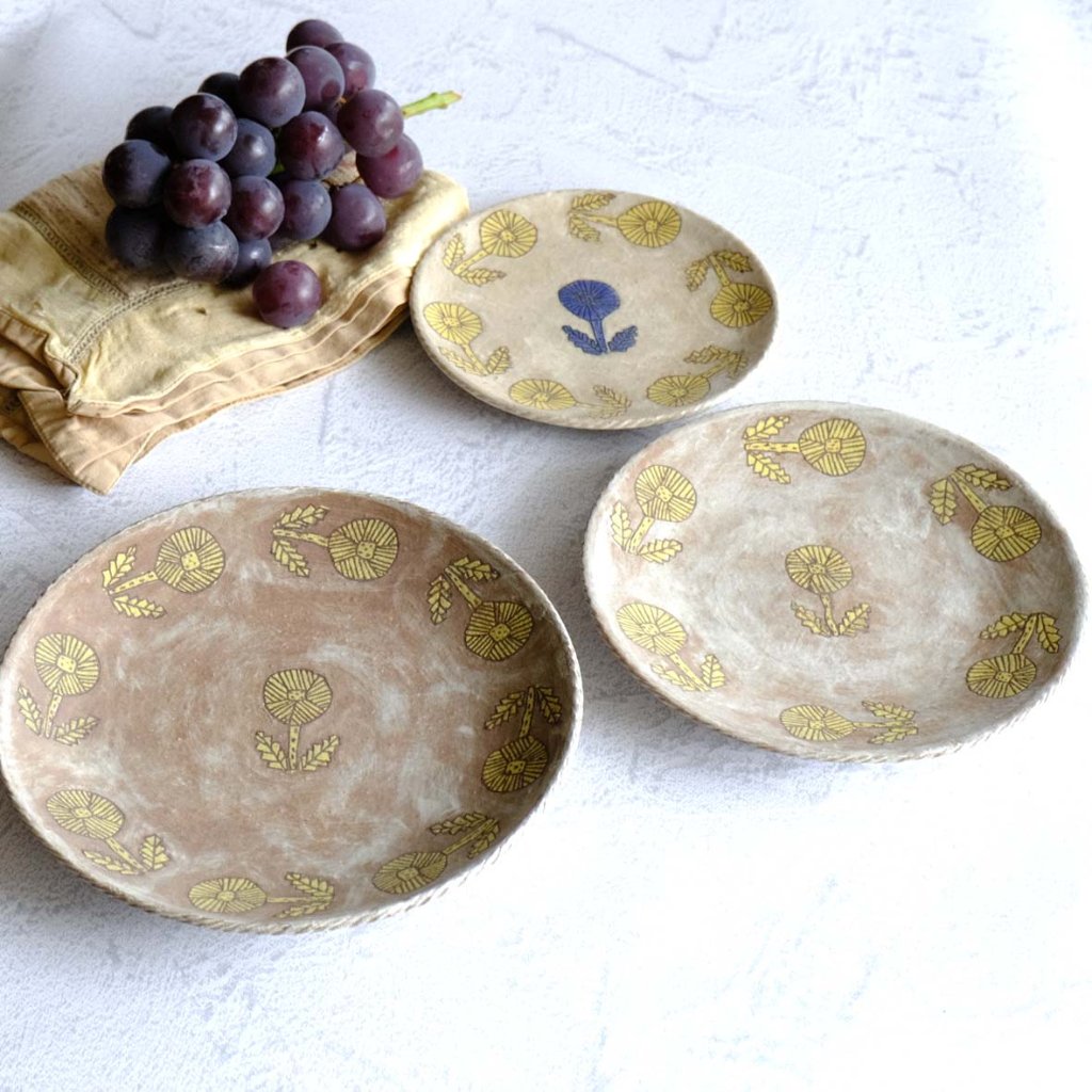 coco❤︎専用新品　陶器　陶芸作家　豆皿15個 62 波佐見焼 ちょこさい 姫皿 豆皿 6cm natural69の通販