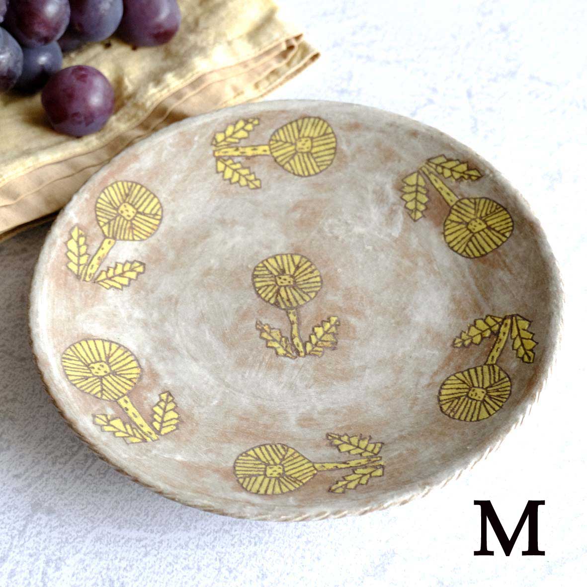 タンポポの皿の画像