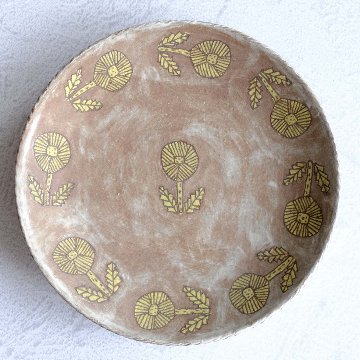 タンポポの皿の画像