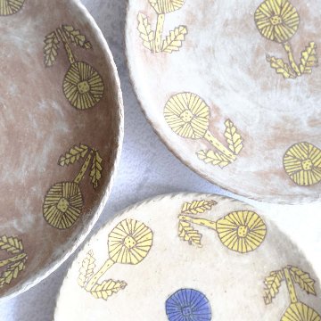 タンポポの皿の画像